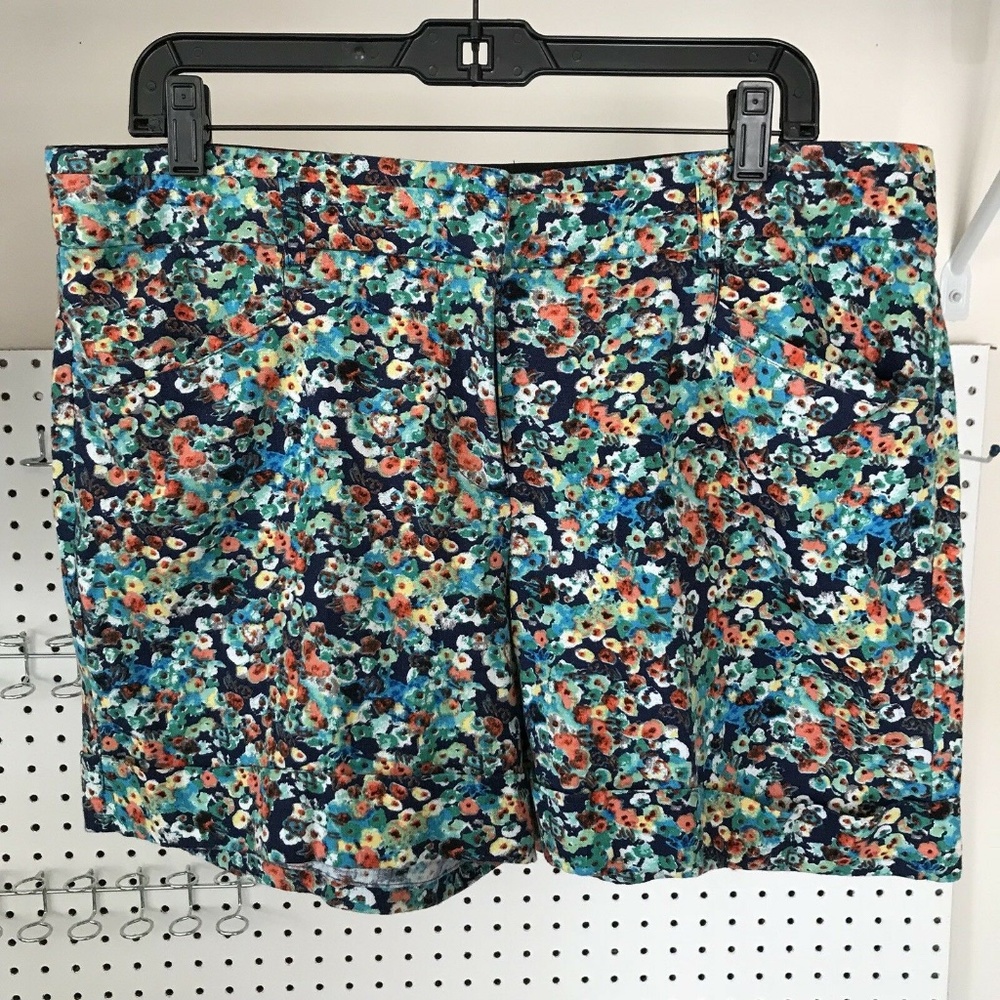 Candie's Linen Blend Floral Shorts Size 13 Juniors- EUC!